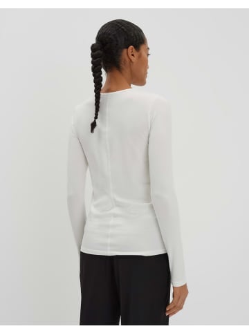 someday. Langarmshirt mit schmaler Passform in Milk