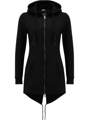 Urban Classics Zip-Kapuzenpullover in black