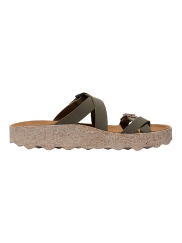 ASPORTUGUESAS Pantoletten in Khaki