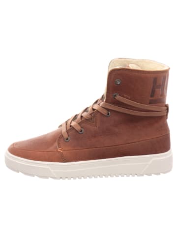 Hub Damenschnürrstiefel warm flach  in  Braun