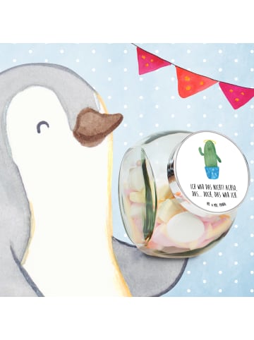 Mr. & Mrs. Panda keksglas Kaktus Heilig mit Spruch in Weiß