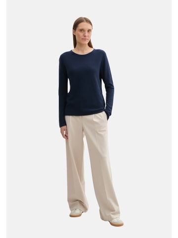 Tom Tailor Pullover in dunkelblau
