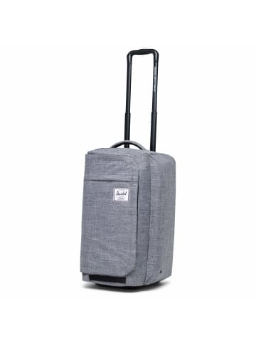 Herschel Wheelie Outfitter 50L - 2-Rollen-Trolley 65 cm in raven crosshatch