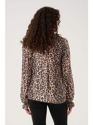 CULTURE Langarm-Bluse CUpia Relaxed fit in Leopard