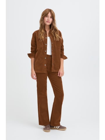 Pulz Hose PZSALLY Regular fit in Bison