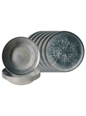 Ritzenhoff & Breker 12er Set Pizza- & Pasta-Set Grana in grau