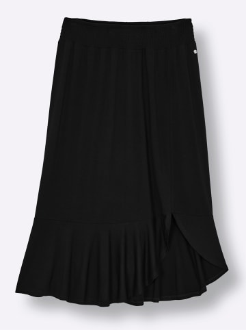 sheego Webrock in schwarz