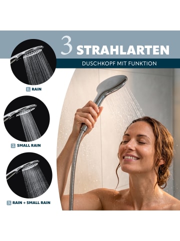 eluno Handbrause mit Brauseschlauch