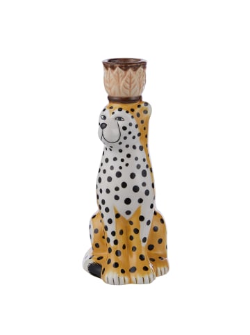 Butlers Kerzenhalter LEO in Beige