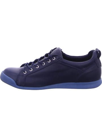 manitu Schnürhalbschuh in blau