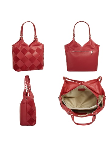 Samantha Look Shopper in rot