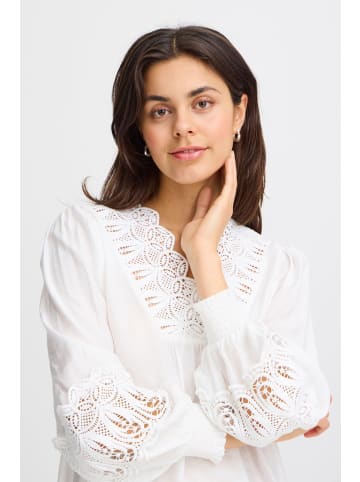 Fransa Langarm-Bluse FRBLONDIE Regular fit in Blanc de Blanc