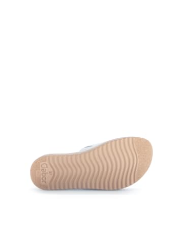 Gabor Fashion Pantolette in silber