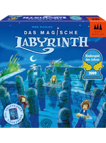 Schmidt Spiele Brettspiel 40848 Drei Magier Spiele, Das magische Labyrinth - ab 6 Jahre