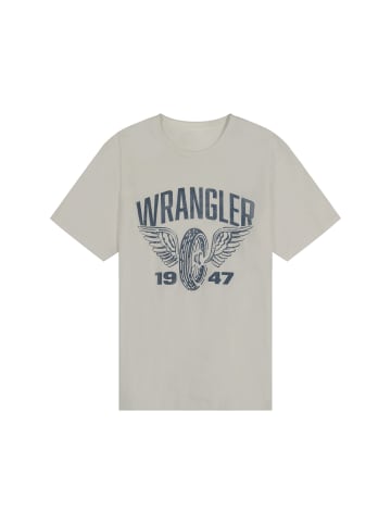 Wrangler T-Shirt Americana in Worn White