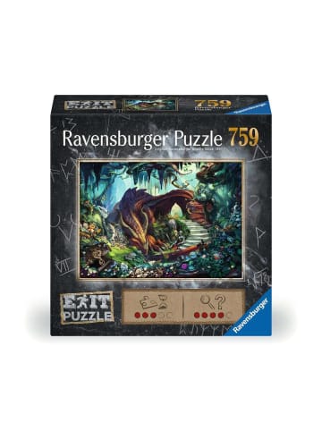 Ravensburger Puzzle 759 Teile 759 Teile - Drachenhöhle Ab 12 Jahre in bunt