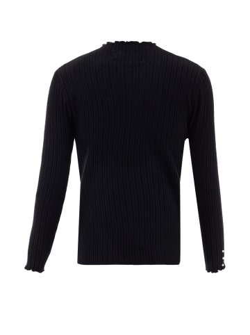 CARNEA Damen Strickpullover in Schwarz