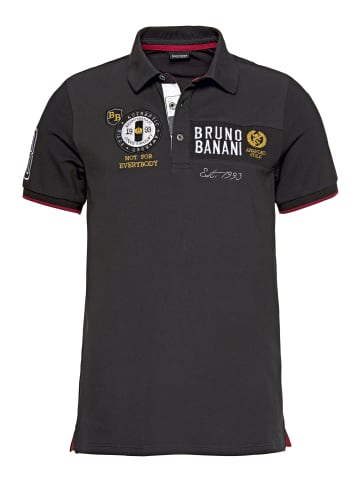 Bruno Banani Poloshirt in schwarz