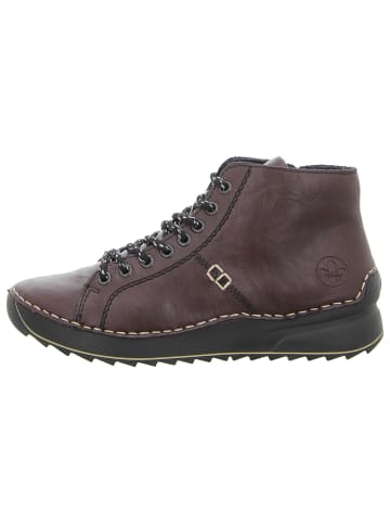 rieker Schnürstiefelette in rot