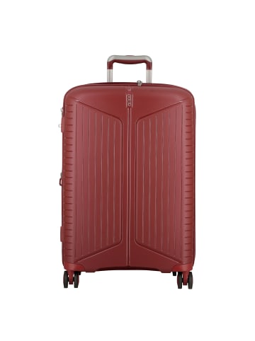 Jump Evae 4 Rollen Trolley 66 cm mit Dehnfalte red