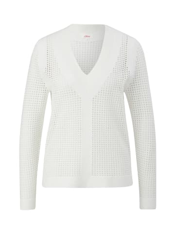 s.Oliver Strickpullover in 0210_ecru