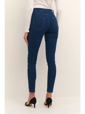 Kaffe Jeans KAlaura Slim fit in Dark Blue Denim