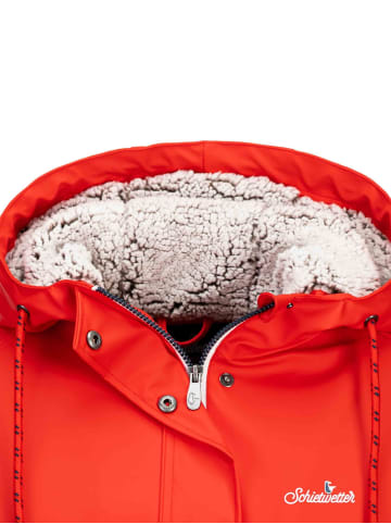 SCHIETWETTER Regenjacke sennerz Büffelfell Mima in red