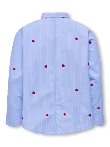 KIDS ONLY Langarmbluse KOGNEW in moonlight blue