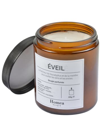 Homea Duftkerze in braun