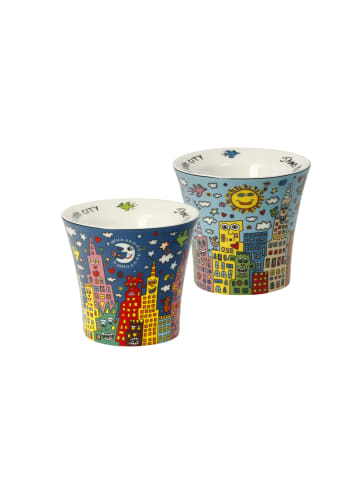 Goebel Eierbecher " James Rizzi - My New York City " in Bunt