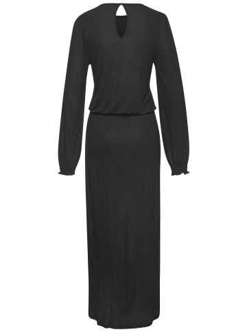LASCANA Maxikleid in schwarz