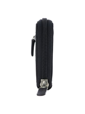 Golden Head Polo Geldbörse RFID Schutz Leder 10 cm schwarz