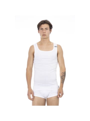 Bikkembergs Weiß Baumwolle Herren Tank Top