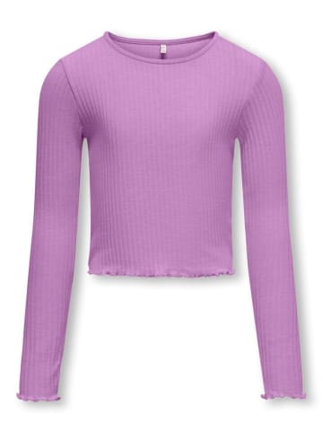 KIDS ONLY Langarmshirt KOGNELLA L/S O-NECK TOP in african violet