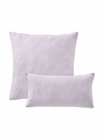 Hessnatur Musselin Kissenbezug in lavendel