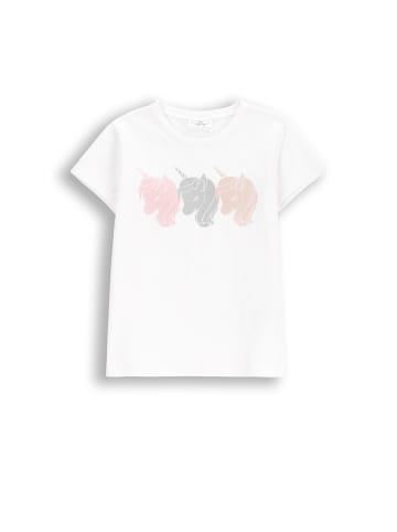 Coccodrillo T-Shirt mit kurzem Ärmel in weiß
