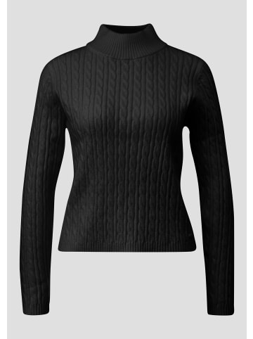 QS Strickpullover in 9999_schwarz