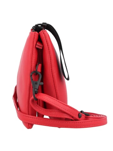 Braun Büffel Capri Umhängetasche Leder 21 cm in rot