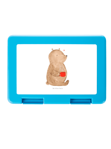 Mr. & Mrs. Panda Jausendose Bär Kaffee ohne Spruch in Weiß