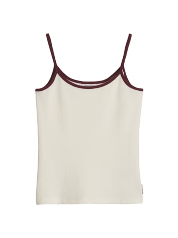 Marc O'Polo DENIM Top mit Struktur slim in Offwhite