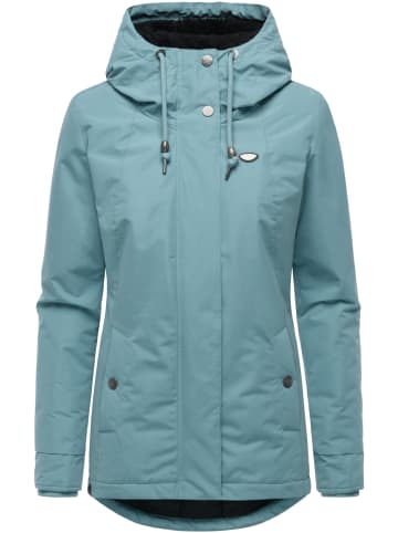 ragwear Kurzmantel Alvena YOUMODO in Stone Blue