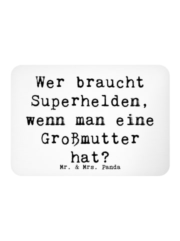 Mr. & Mrs. Panda Magnet Spruch Großmutter Liebe mit Spruch in Weiß