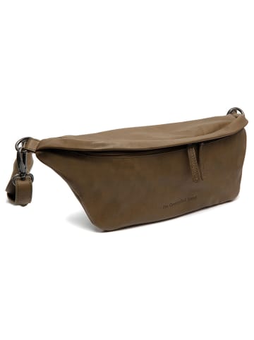 The Chesterfield Brand C23.1025 Kruger Waist Bag Washed Waxed Leder in olivgreen