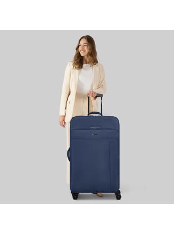 Check.In Sevilla 2.0 4 Rollen Trolley 80 cm in dark blue