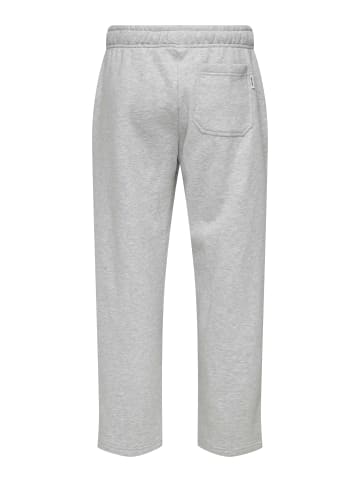 ONLY & SONS Jogginghose in Light Grey Melange 1