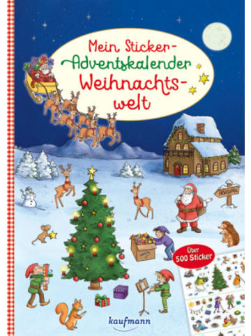 Kaufmann Buch - Mein Sticker-Adventskalender