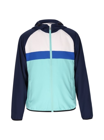 MO Herren Anorak in Türkis Colorblock