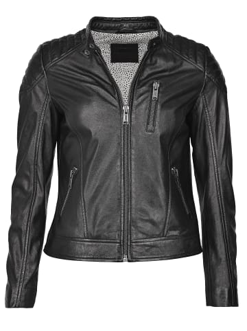 Mustang Lederjacke 31021323 in schwarz
