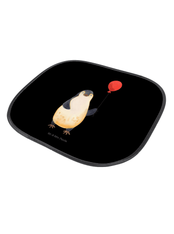 Mr. & Mrs. Panda Sonnenblende Auto Pinguin Luftballon ohne Spruch in Schwarz