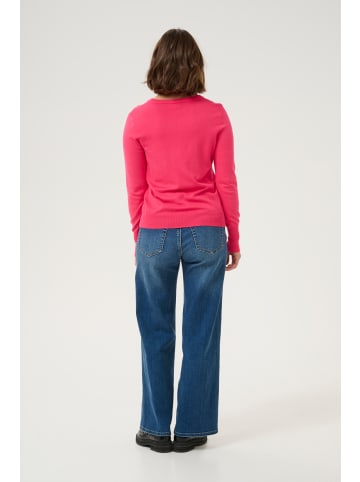 Kaffe Strickpullover KAlizza Regular fit in Raspberry